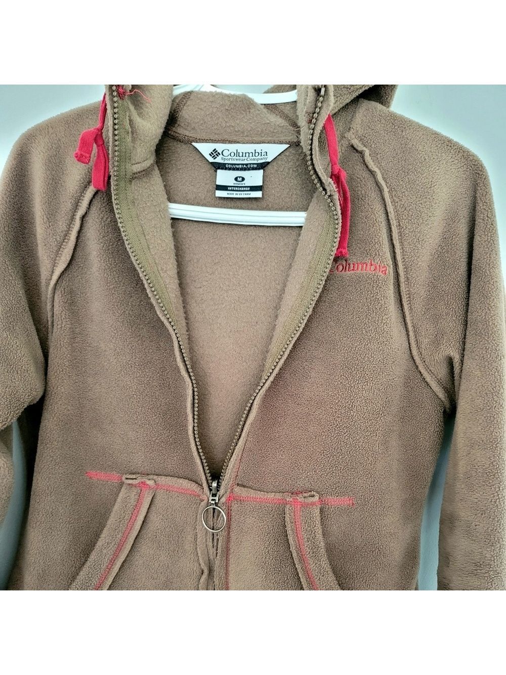 Columbia Women's Full-Zip Fleece Hoodie Size M